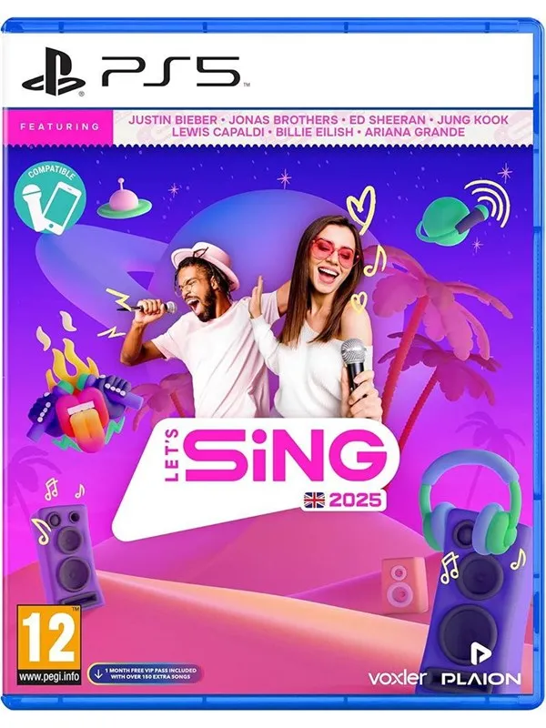 Let's Sing 2025 - Sony PlayStation 5 - Musikk