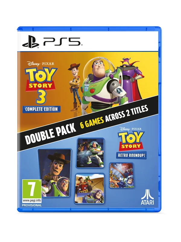 Toy Story: Retro Roundup! + Toy Story 3 (Complete Edition) - Sony PlayStation 5 - Action/Adventure