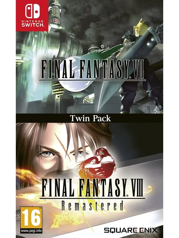 Final Fantasy VII & Final Fantasy VIII Remastered - Nintendo Switch - RPG