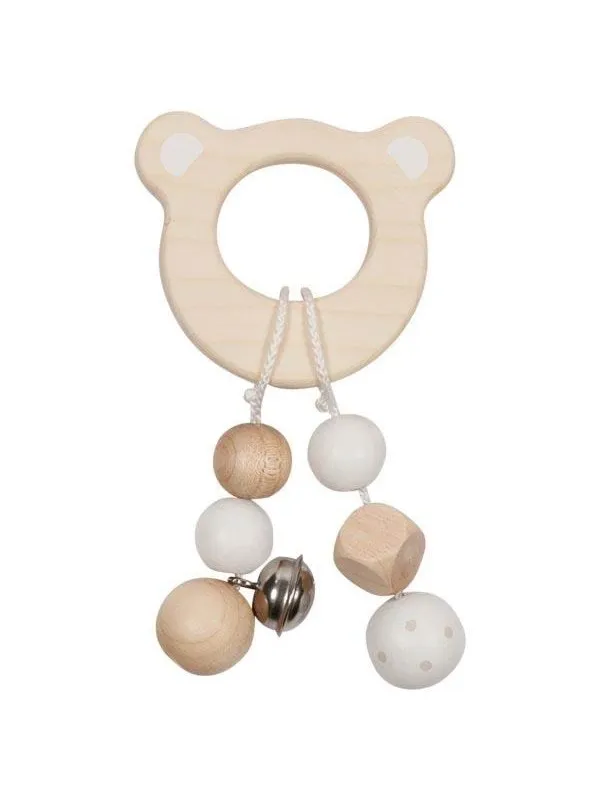 Goki Wooden Gripping Ring Bear