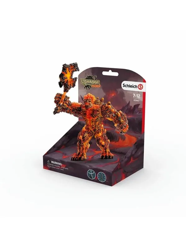 Schleich Lava-golem med våpen