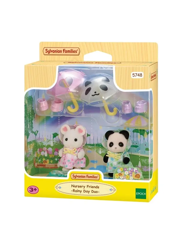 Sylvanian Families Nursery Friends - Rainy Day Duo