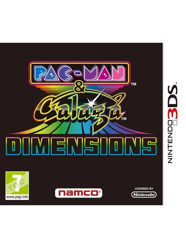 Pac-Man & Galaga Dimensions - Nintendo 3DS - Action