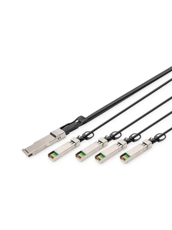 DIGITUS 40GBase direct attach cable - 2 m - Svart - 2m