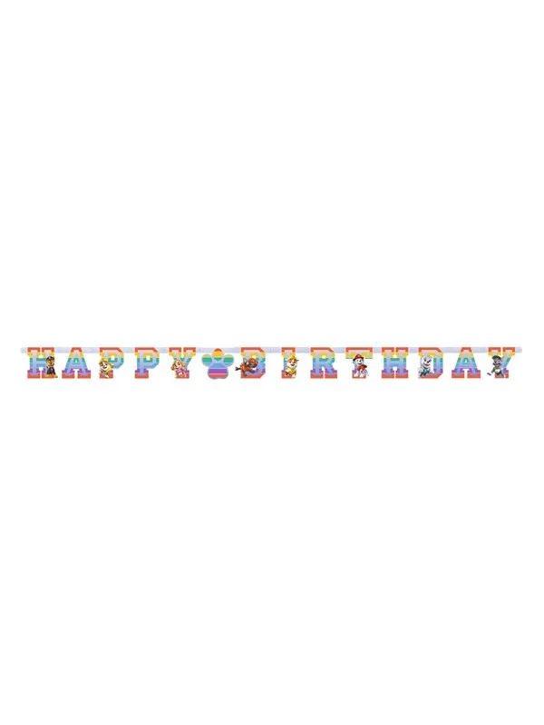 Haza Witbaard - PAW Patrol Letter Garland 180cm