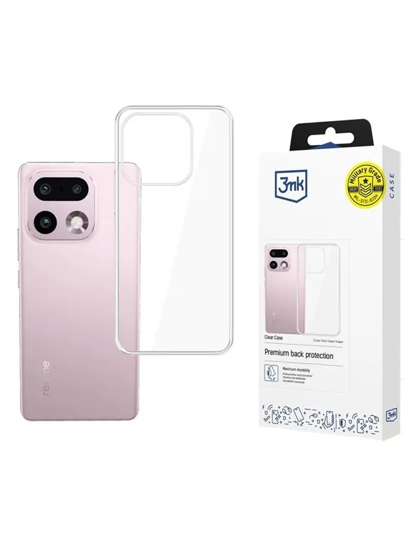 3mk Clear Case for Realme 16 Pro+ 5G - transparent