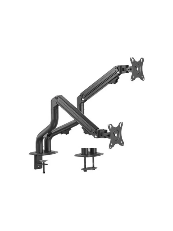 Gembird Monitor Arm - Adjustable Tilting arm 2-display 17"-32"