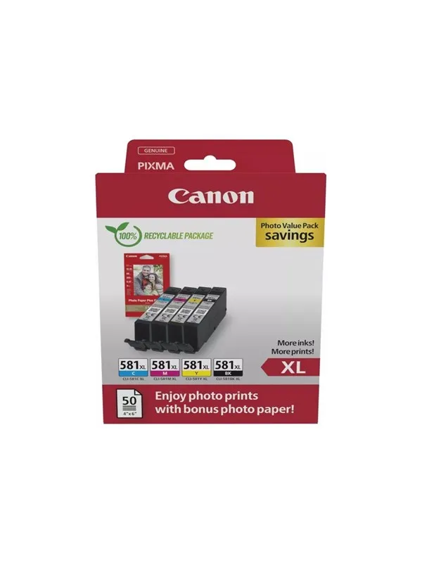 Canon CLI-581XL / 2052C006 High Valuepac