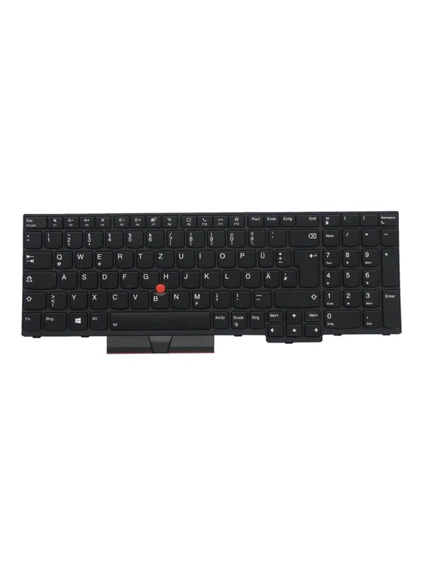 Lenovo Chicony - Bærbart tastatur - til utskifting - Tysk - Svart