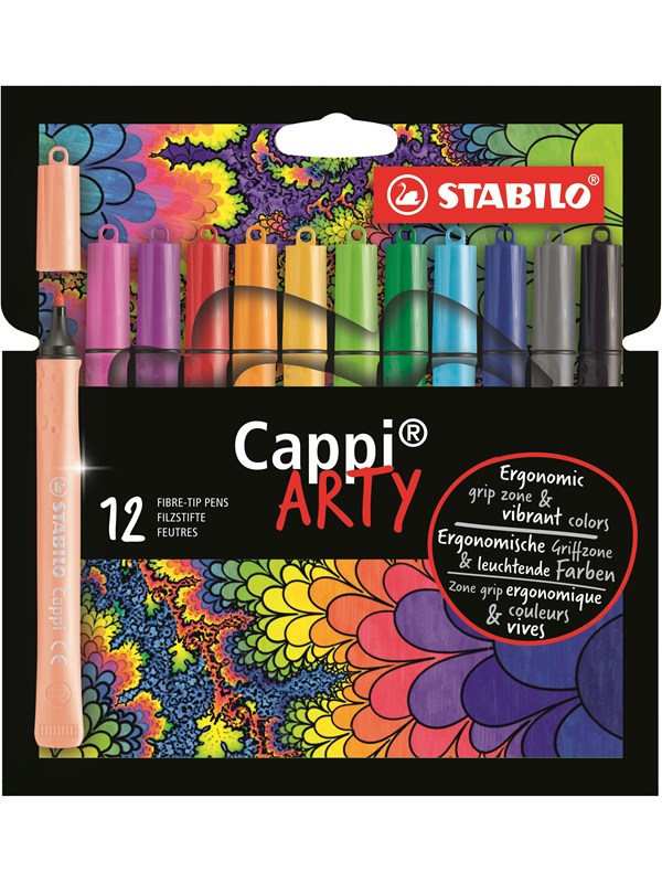 STABILO  CAPPI Arty wallet of 12
