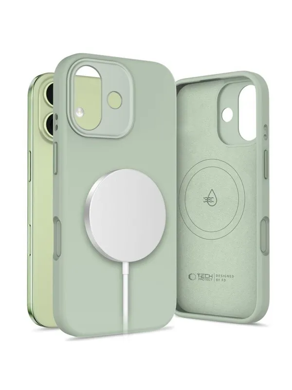 Tech-Protect Uniq MagSafe Case for iPhone 17 - Green