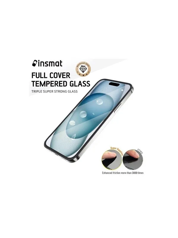 Insmat - screen protector for mobile phone - easy & anti-dust super full cover