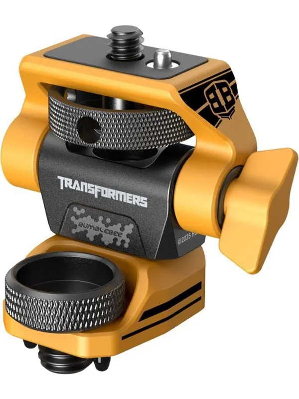 SmallRig Adjustable Monitor Support Compatible with ARRI 3/8'-16 Screws (BumbleBee Edition)