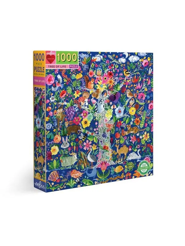 eeBoo Puzzle 1000 pcs - Tree of Life