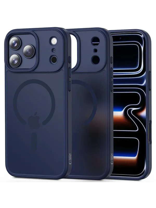 Tech-Protect  MagMat MagSafe Case for iPhone 17 Pro - Navy Blue