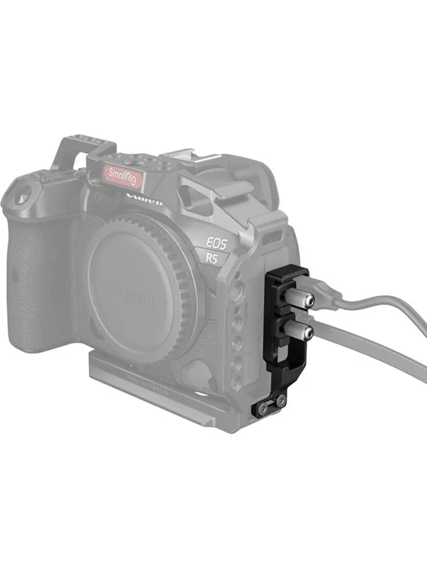 SmallRig 2981 HDMI & USB-C Cable Clamp for R5/R6 &