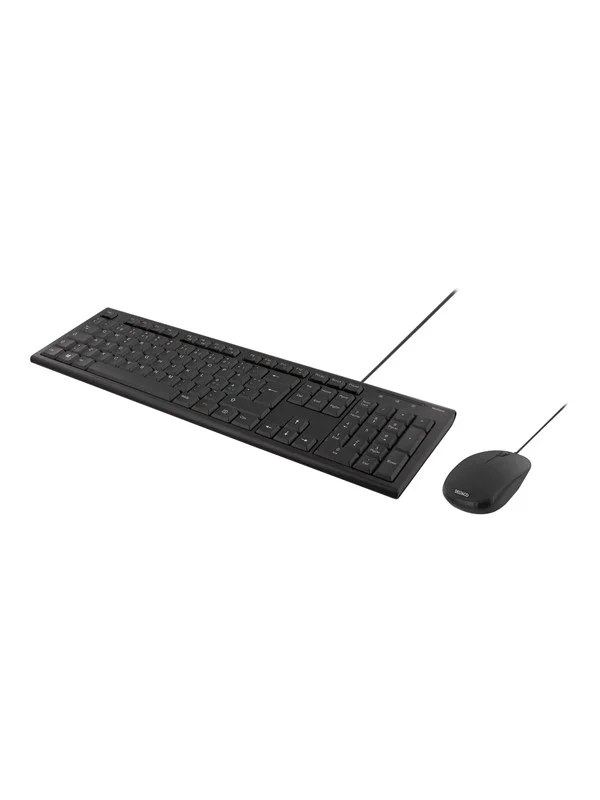 Deltaco Keyboard Kit With Mouse (Nordic) - Tastatur & Mussett - Nordisk