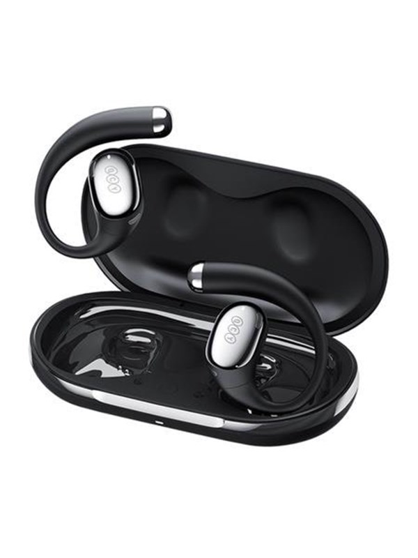 QCY Crossky R70 Open-Ear Wireless Earbuds - Black