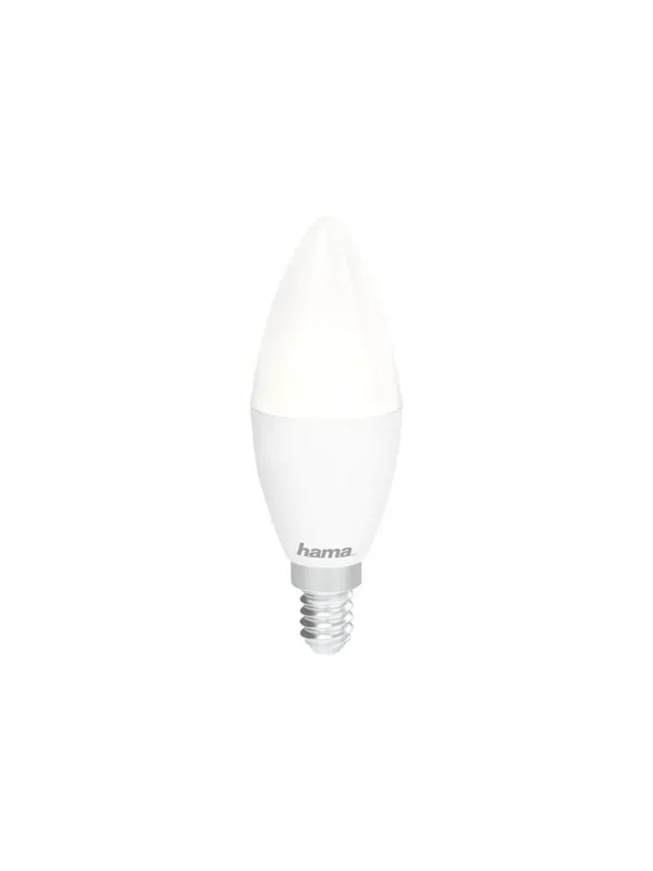 Hama - LED light bulb - shape: candle - E14 - 4.5 W - warm white/daylight - 2700-6500 K