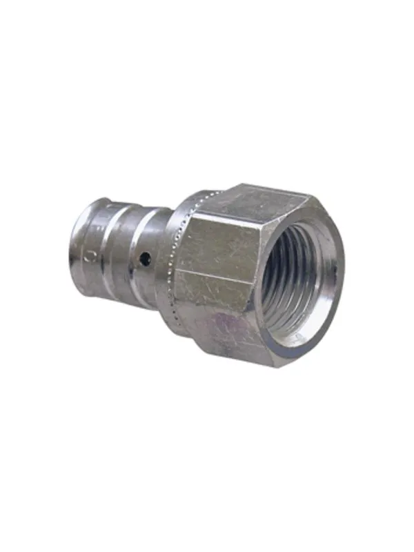 Uponor press adapter female thread 40-rp1 1/2ft