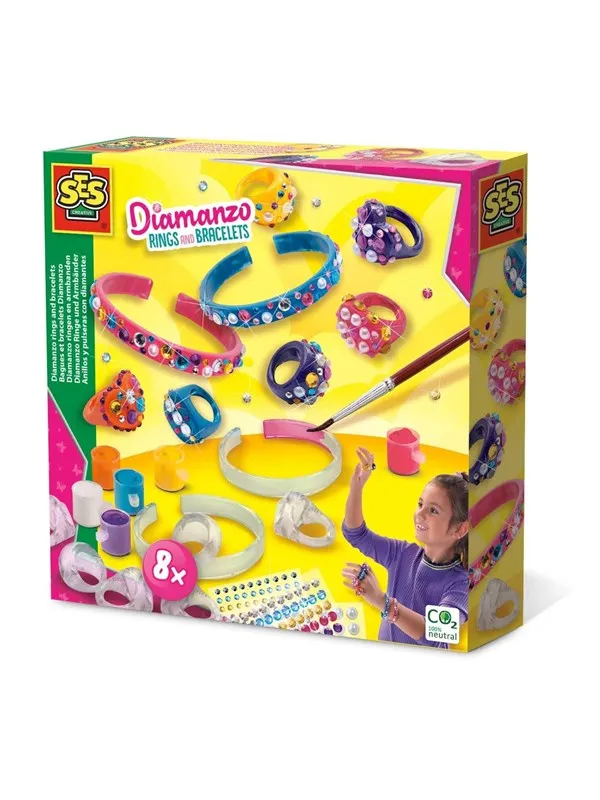 SES Creative Diamanzo Rings and Bracelets