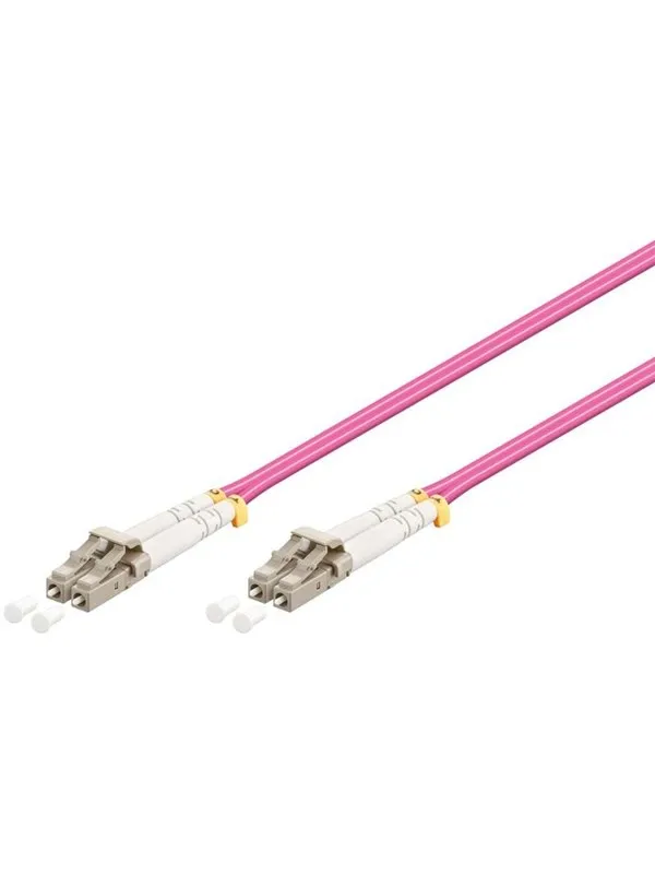Pro Fiber Optical LC - LC OM4 - 1m - Purpur - 1m