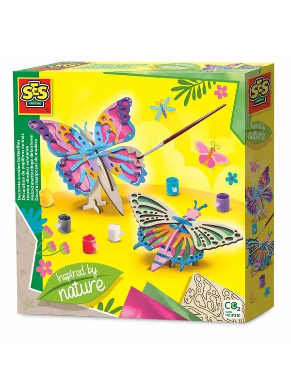 SES Creative Decorating Wooden Butterflies - Inspired by Nature