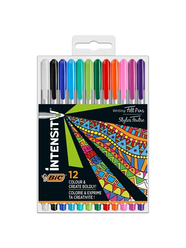 BIC Intensity Fineliners Pastel 12 pcs.