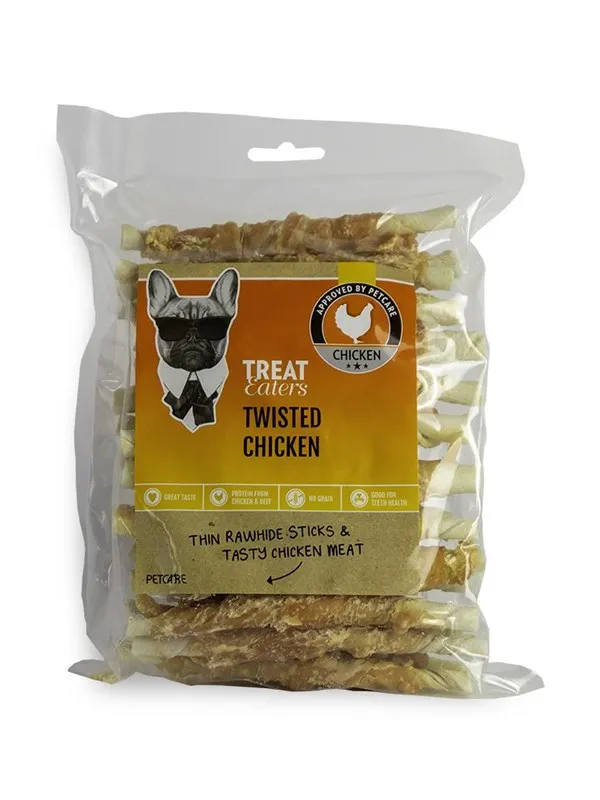 Treateaters Twisted Chicken Kylling Tyggebein 350g