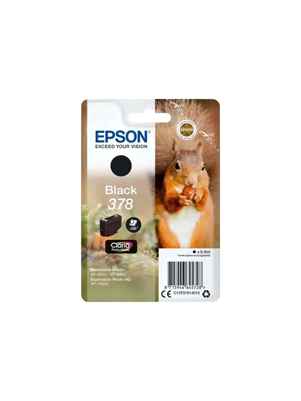 Epson 378 - sort - original - blækpatron