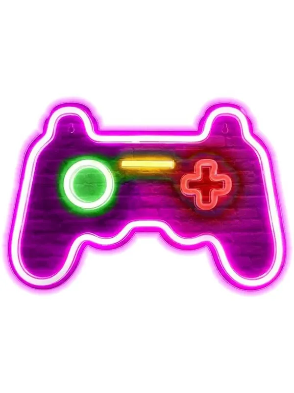 Mecharite - Controller LED Neon Sign - Pink - Lampe