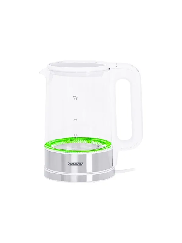Mesko Vannkoker MS 1301 - kettle - white - Hvit - 2200 W
