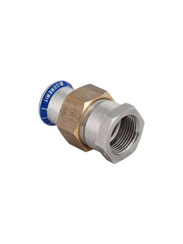 Geberit Mapress adapater union ss 54 mm 2 for f