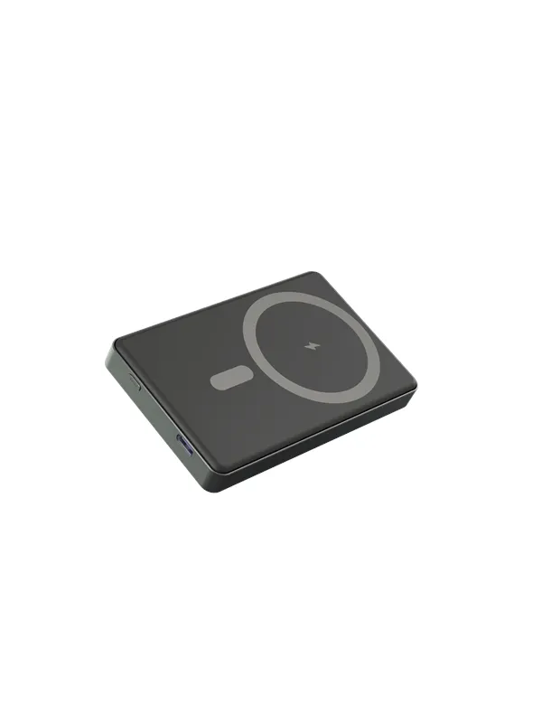 DENVER PQCW-10010 Powerbank 10.000mAp Nødlader - Grey - 10000 mAh