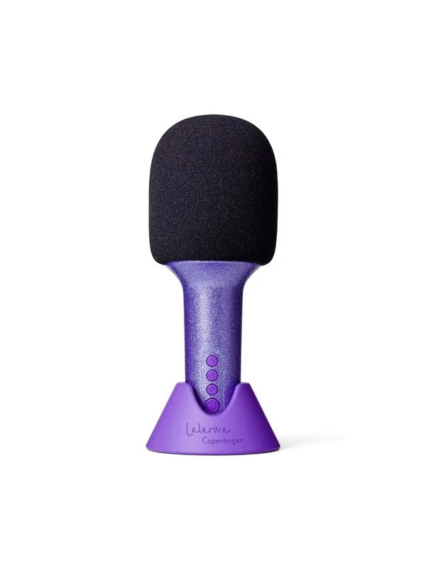 Lalarma Glitter Grove microphone  - Purple
