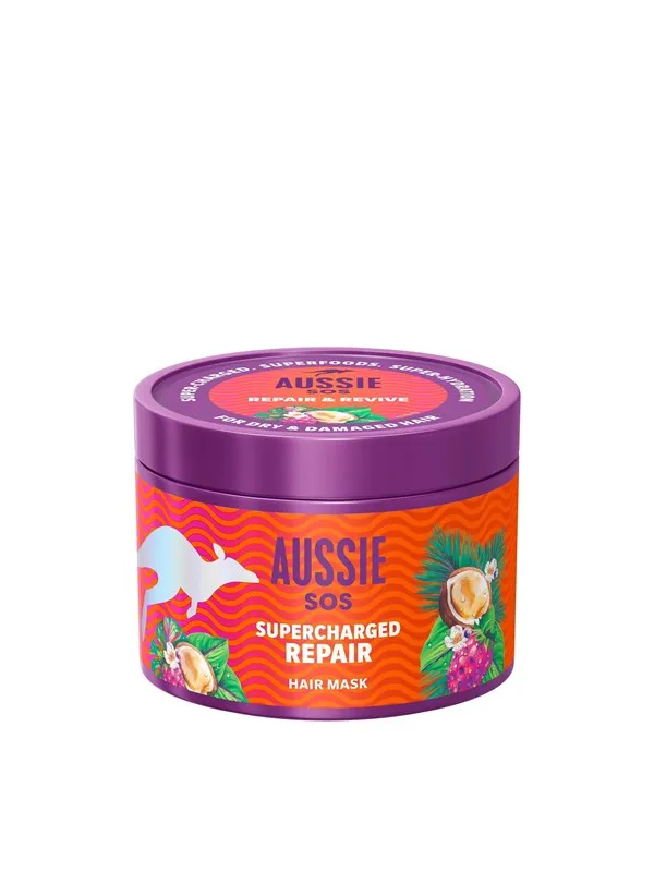 AUSSIE SOS Supercharged Repair Hair mask - 500ml