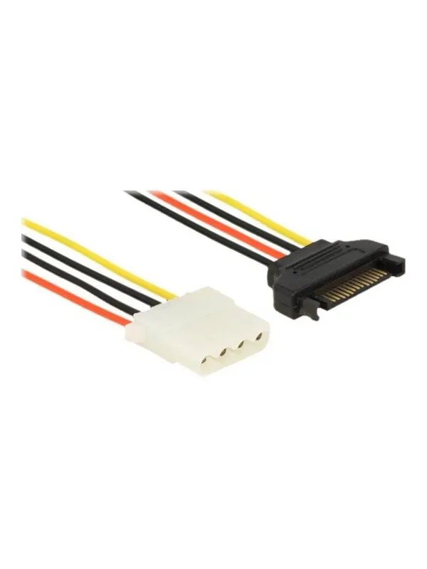 DeLOCK power adapter - 4 PIN internal power to SATA power - 30 cm