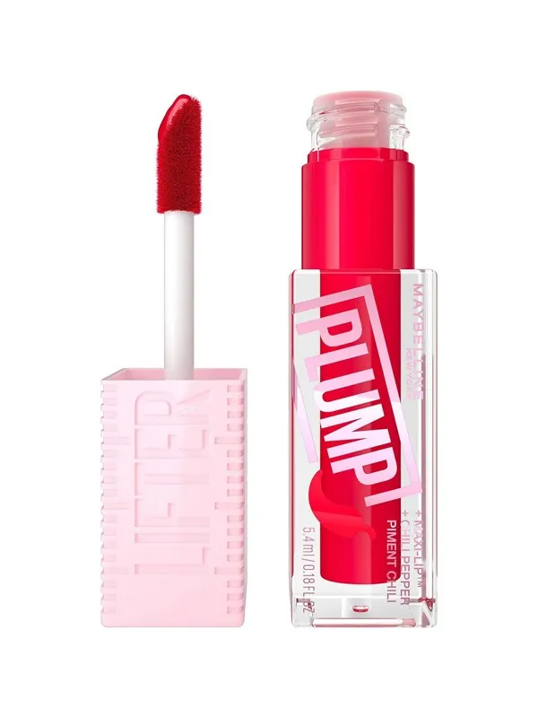 L'Oréal Paris Lifter Plump Gloss Effet Volume 5.4ml.- 004 Red Flag