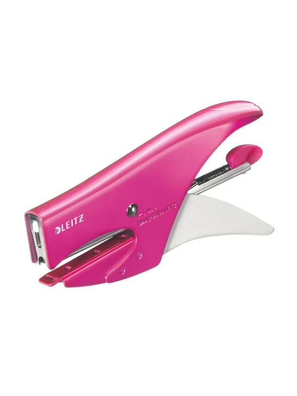 Leitz Plier  5547 15 sh.Metal WOW Pink