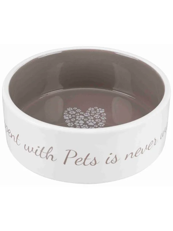 Trixie Pet's Home Ceramic Bowl Cream 1.4L 20cm