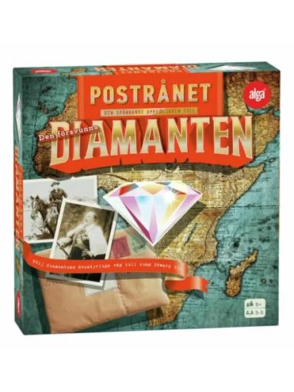 Alga Den försvunna diamanten Postrånet