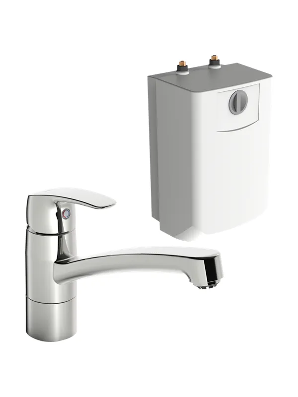 Oras safira kitchen faucet with water heater