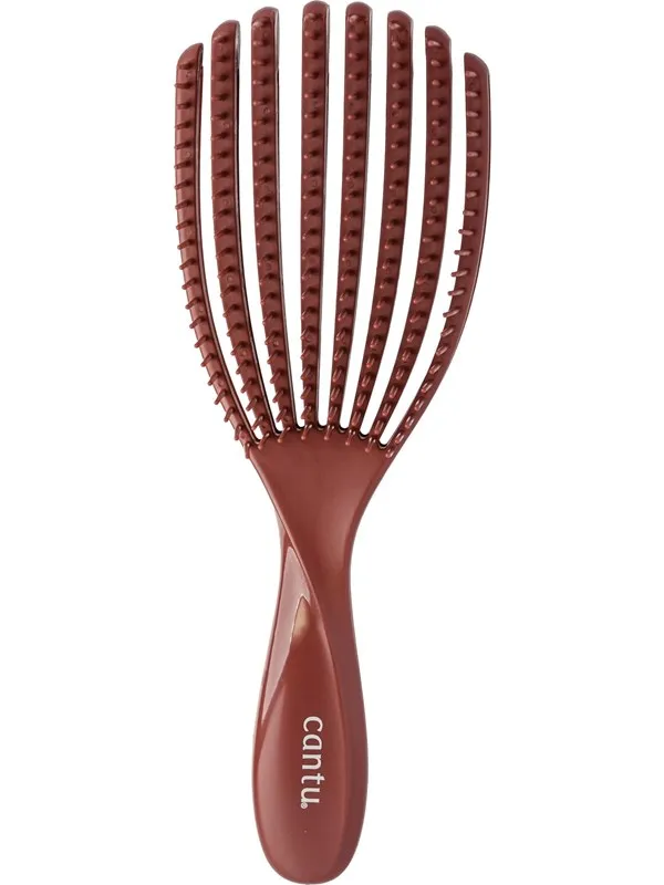 Cantu Mkoby Hair Brush Detangling. -White