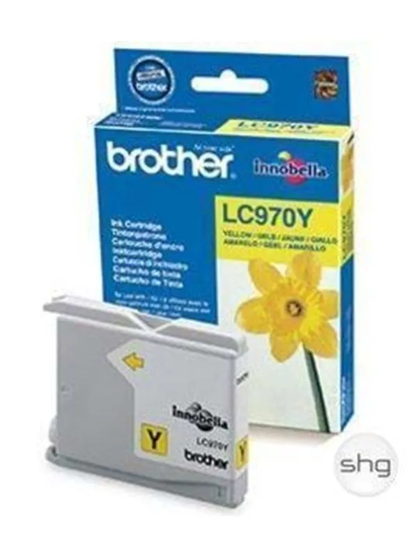 Brother LC970Y Yellow - Blekkpatron Yellow