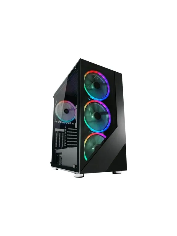 LC Power Gaming 803B Shaded_X - Kabinett - Tower - Svart