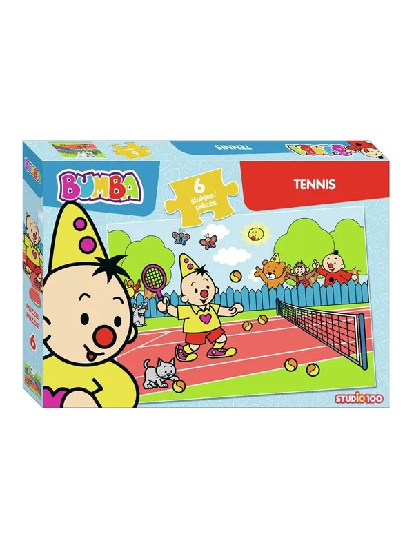 Studio 100 Bumba Puzzle - Tennis 6pcs. Gulv