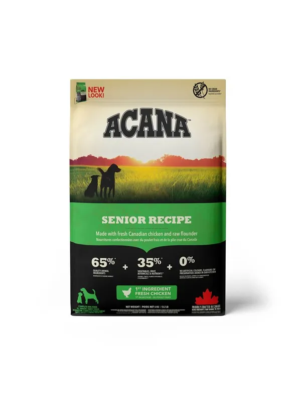 Acana Senior Recipe Dry Dog Food 11.4kg