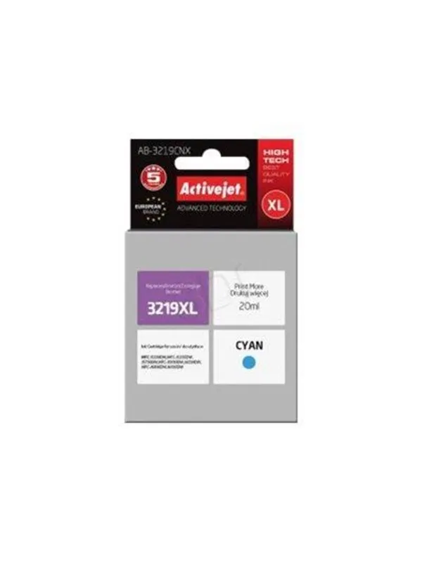 ActiveJet Supreme AB-3219CNX - cyan - ink cartridge (alternative for: Brother LC3219XLC)