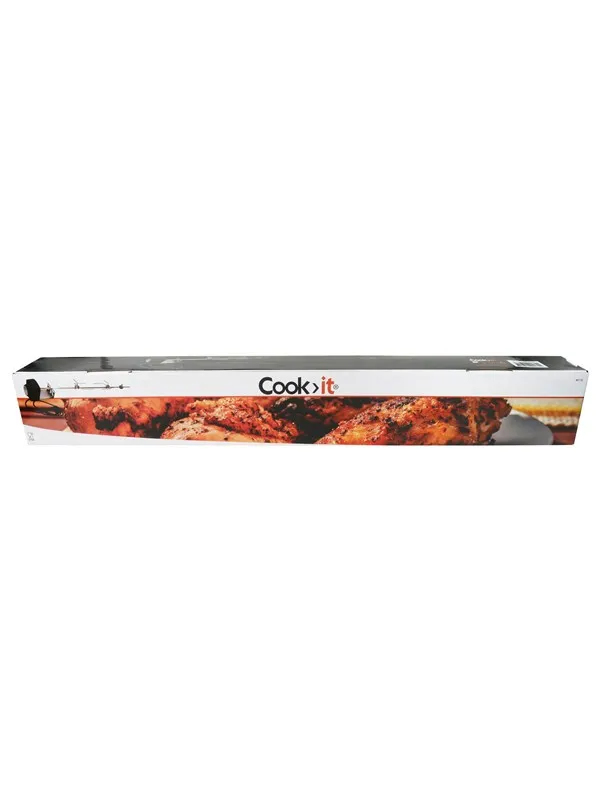 Cook>it Rotisseri, rustfritt til 3/4-brenners gassgrill i kraftig ut