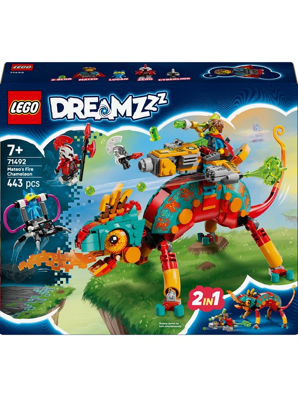 LEGO DREAMZzz 71492 Mateos ildkameleon